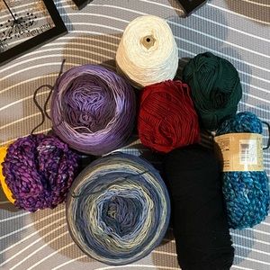 bundle of yarn